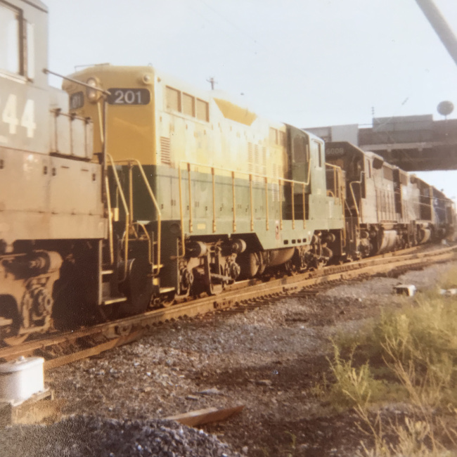 Photos of Conrail Lemo Junction, circa 1977-1979