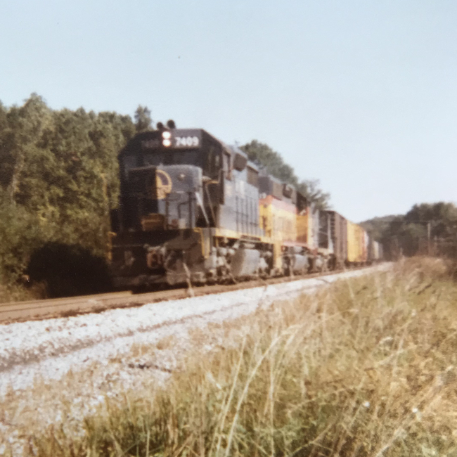 Photos of Emory Grove, Western Maryland Railroad(CSX), Glyndon, Md. circa 1976-1980