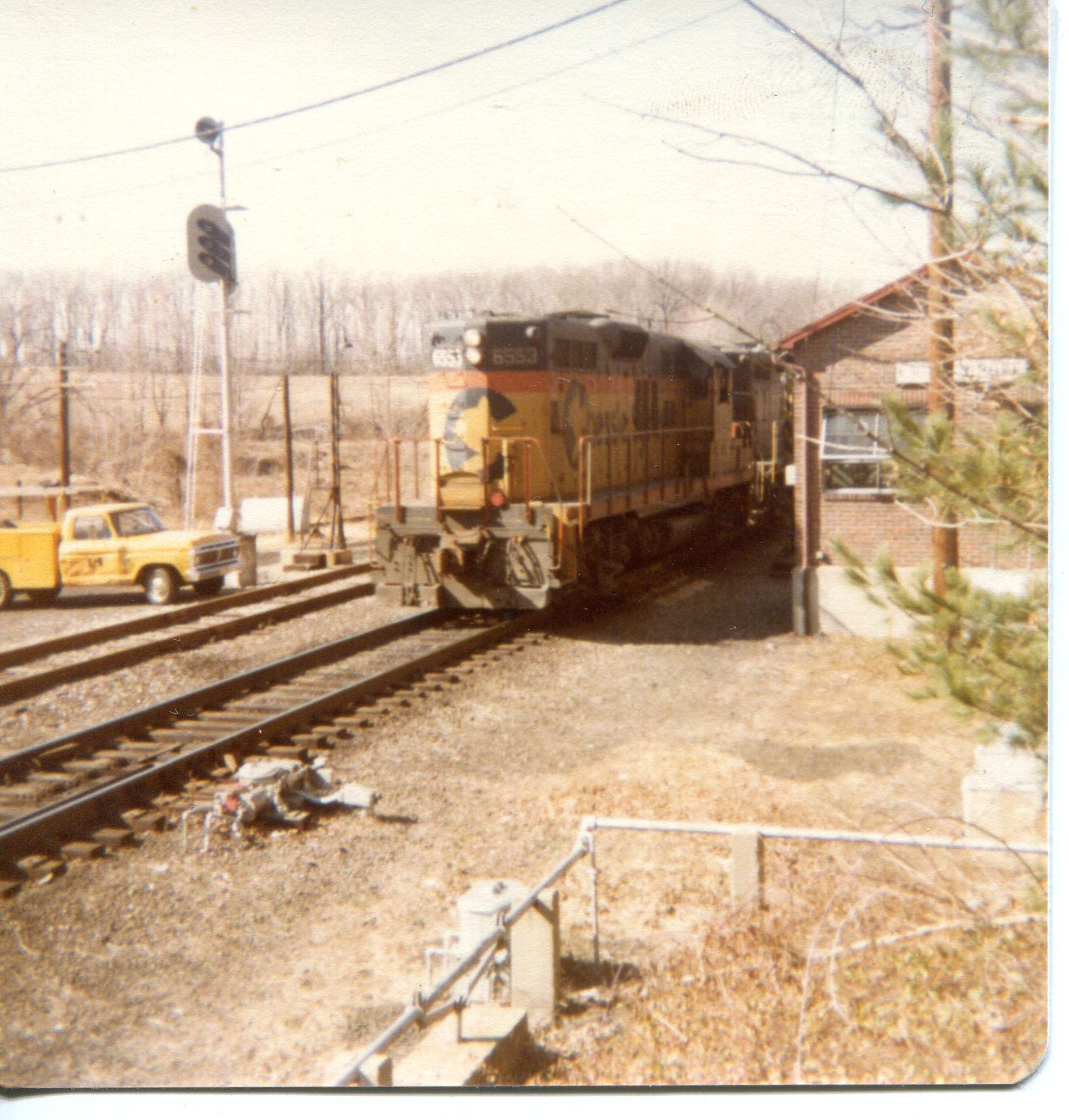 Photos of Emory Grove, Western Maryland Railroad(CSX), Glyndon, Md. circa 1976-1980