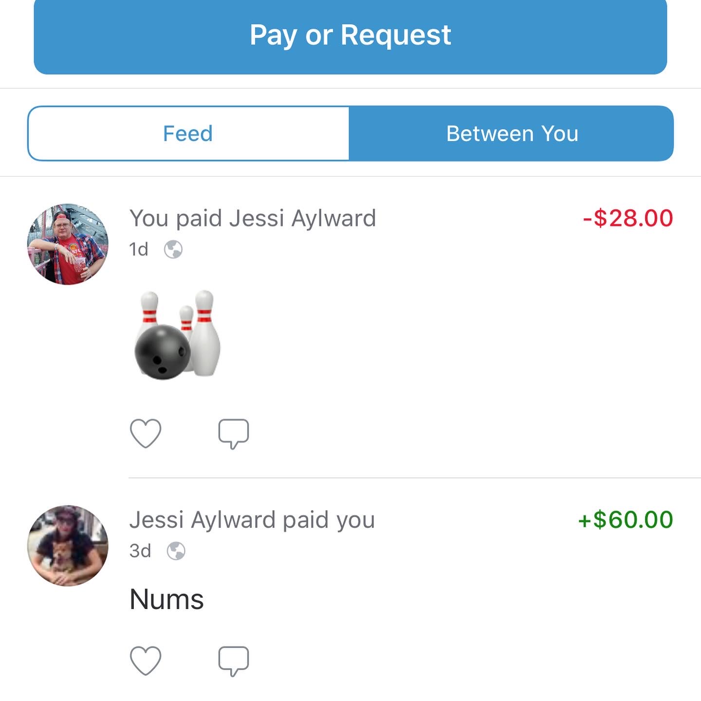 Venmo Transactions